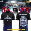 Trois-Rivières Lions Kelly Cup 2025 Champions Special Black T-Shirt