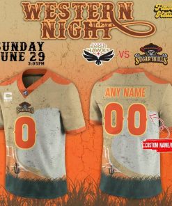 Tucson Sugar Skulls Western Night 2025 Special Football Jersey
