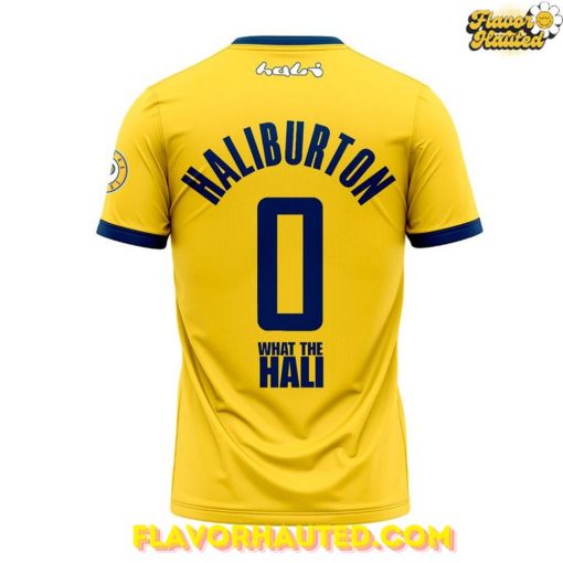 Tyrese Haliburton “What the Hali” NBA Finals 2025 Yellow T-Shirt