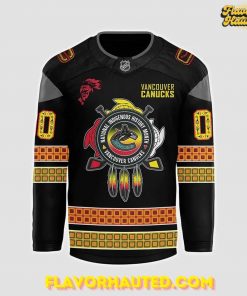 Vancouver Canucks 2025 National Indigenous History Month Night Hockey Jersey