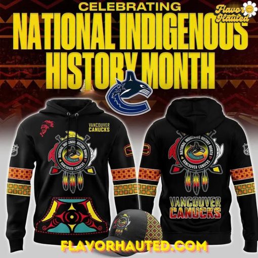 Vancouver Canucks 2025 National Indigenous History Month Night Hoodie