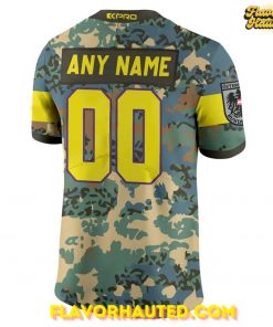 Vienna Vikings Salute to Service 2025 Special Camo Football Jersey 2