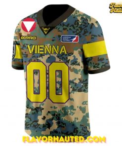 Vienna Vikings Salute to Service 2025 Special Camo Football Jerse