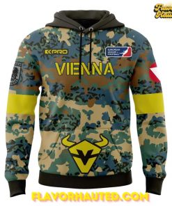 Vienna Vikings Salute to Service 2025 Special Camo Hoodie