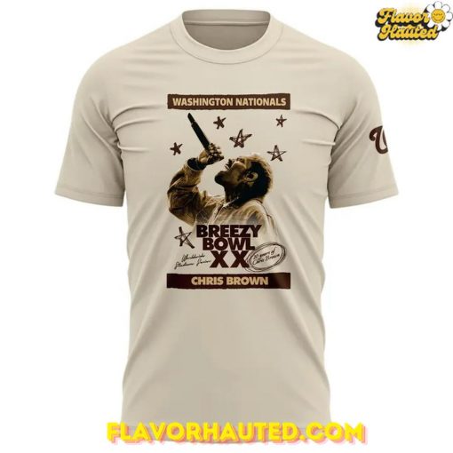 Washington Nationals Chris Brown Breezy Bowl XX Special 2025 T-Shirt