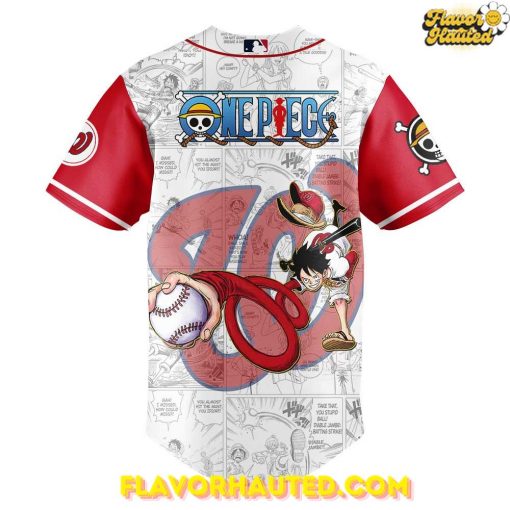 Washington Nationals One Piece Night Game Special Baseball Jersey