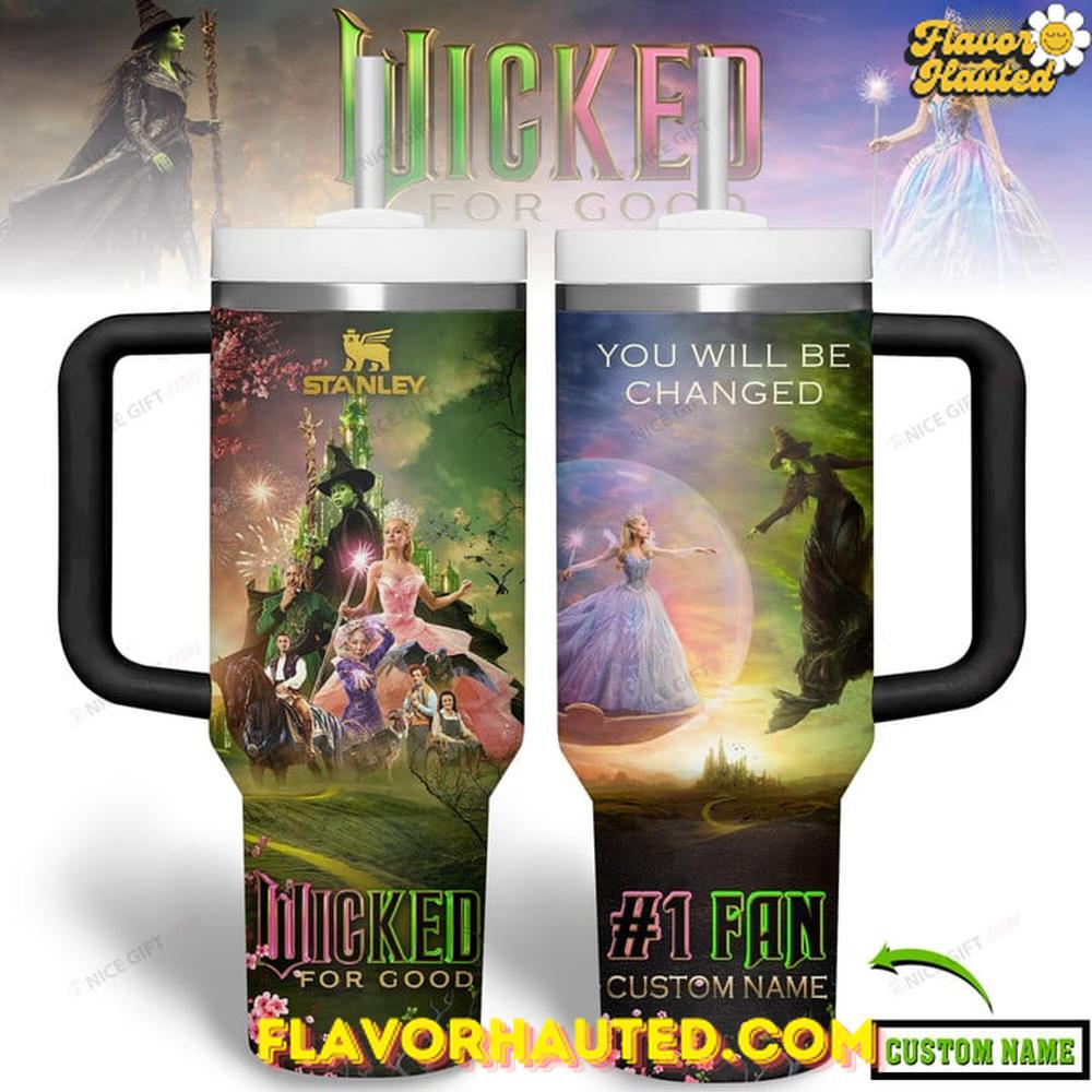 Wicked Changed For Good Limited Edition Stanley Tumbler 40oz Wicked Changed For Good Limited Edition Stanley Tumbler 40oz