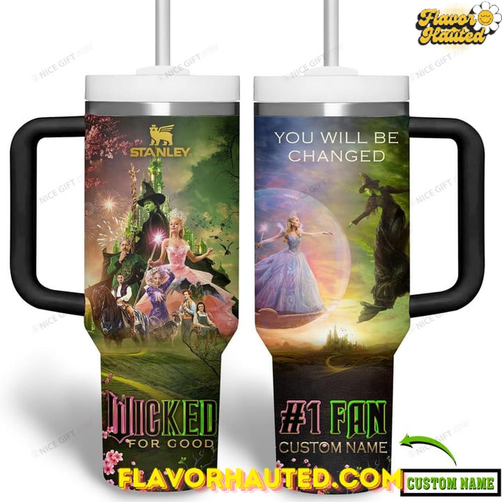 Wicked Changed For Good Limited Edition Stanley Tumbler 40oz Wicked Changed For Good Limited Edition Stanley Tumbler 40oz