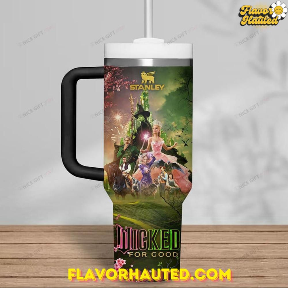 Wicked Changed For Good Limited Edition Stanley Tumbler 40oz Wicked Changed For Good Limited Edition Stanley Tumbler 40oz
