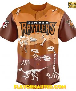 Wisconsin Timber Rattlers x Dino Night 2025 Special Jersey