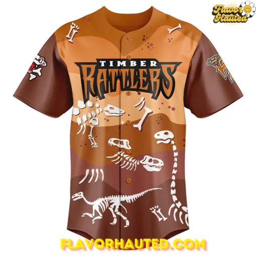 Wisconsin Timber Rattlers x Dino Night 2025 Special Jersey