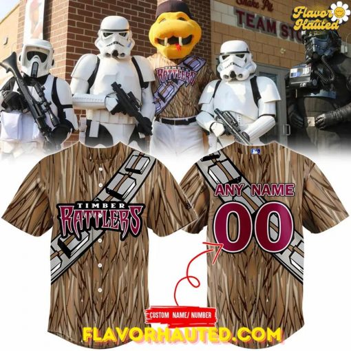 Wisconsin Timber Rattlers x Star Wars Night 2025 Jersey
