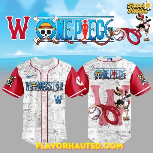 Worcester Red Sox One Piece Night Game Special Baseball Jersey