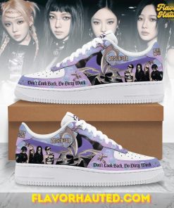 aespa ‘Don’t Look Back, Do Dirty Work’ Limited Edition Air Force 1 Sneakers