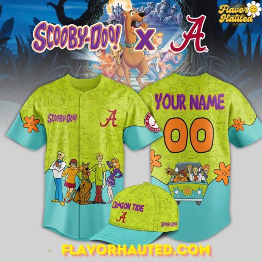Alabama Crimson Tide Scooby-Doo 2025 Baseball Jersey