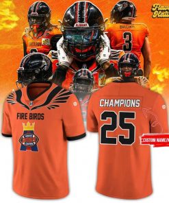 Albany Firebirds 2025 Arena Crown Champions Limited Edition Football Jersey