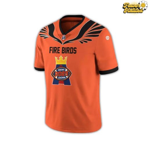 Albany Firebirds 2025 Arena Crown Champions Limited Edition Football Jersey