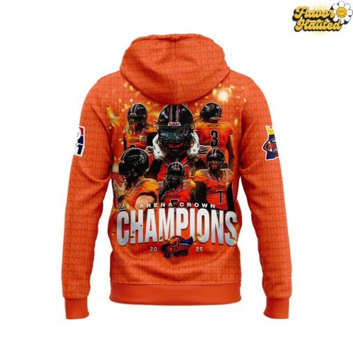 Albany Firebirds 2025 Arena Crown Champions Limited Hoodie