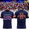 America 250 Iowa State Cyclones Navy Blue T-Shirt