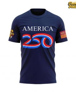 America 250 Iowa State Cyclones Navy Blue T-Shirt
