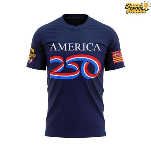 America 250 Iowa State Cyclones Navy Blue T-Shirt
