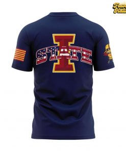 America 250 Iowa State Cyclones Blue T Shirt 3