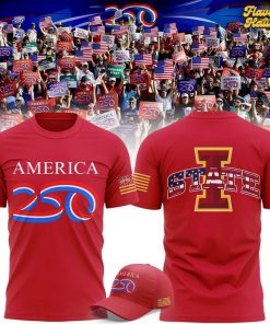 America 250 Iowa State Cyclones Red T-Shirt