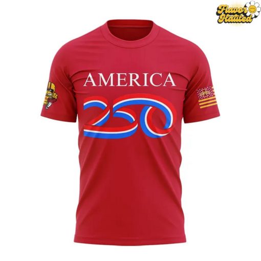 America 250 Iowa State Cyclones Red T-Shirt