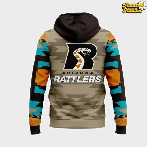 Arizona Rattlers Native Pattern Limited Edition Hoodie