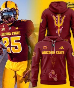 Arizona State Sun Devils 2025 Core Uniform Limited Edition Red Hoodie