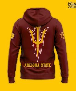 Arizona State Sun Devils 2025 Core Uniform Limited Edition Red Hoodie 3