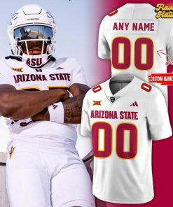 Arizona State Sun Devils 2025 Core Uniform Limited Edition White Football Jersey