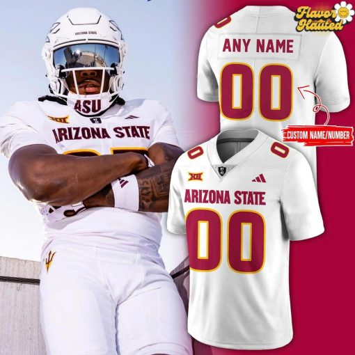 Arizona State Sun Devils 2025 Core Uniform Limited Edition White Football Jersey