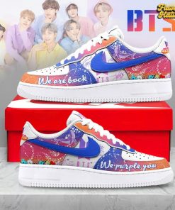 BTS Festa 2025 Limited Edition Air Force 1 Shoes