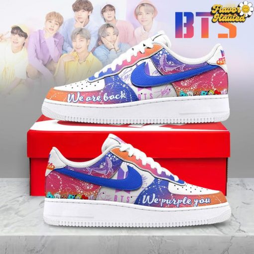 BTS Festa 2025 Limited Edition Air Force 1 Shoes