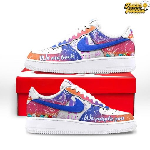 BTS Festa 2025 Limited Edition Air Force 1 Shoes