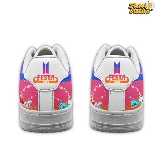 BTS Festa 2025 Limited Edition Air Force 1 Shoes