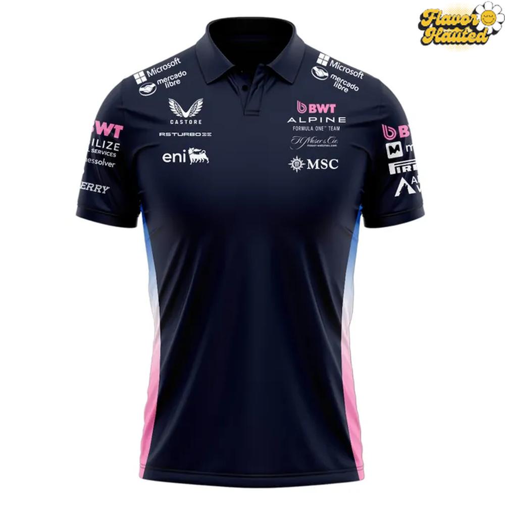 BWT Alpine Formula One Team Special Polo Shirt BWT Alpine Formula One Team Special Polo Shirt