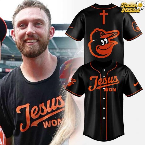 Baltimore Orioles Jesus Won Limited Edition Baseball Jersey