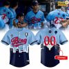Binghamton Rumble Ponies Skyline Hot Air Balloon Baseball Jersey