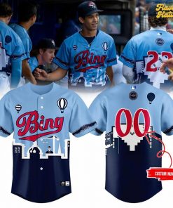 Binghamton Rumble Ponies Skyline Hot Air Balloon Baseball Jersey