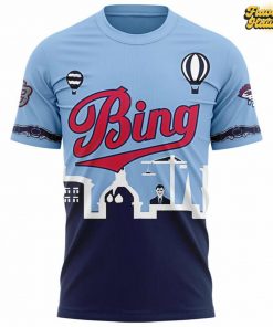 Binghamton Rumble Ponies Skyline Hot Air Balloon T-Shirt
