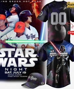 Bowling Green Hot Rods x Star Wars Night 2025 Baseball Jersey