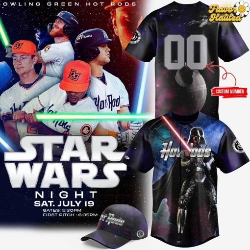 Bowling Green Hot Rods x Star Wars Night 2025 Baseball Jersey