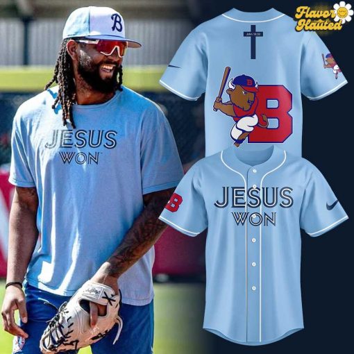 Buffalo Bisons Jesus Won Limited Edition Baseball Jersey