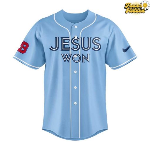 Buffalo Bisons Jesus Won Limited Edition Baseball Jersey