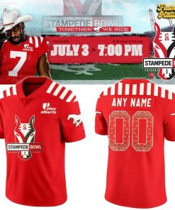 Calgary Stampeders Stampede Bowl 2025 Limited Edition Football Jersey