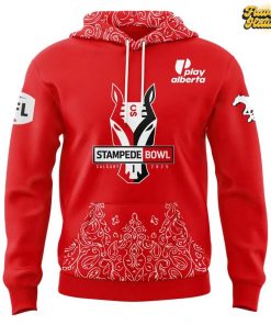 Calgary Stampeders Stampede Bowl 2025 Limited Edition Hoodie