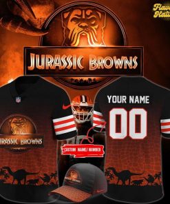 Cleveland Browns Jurassic Park 2025 Special Football Jersey