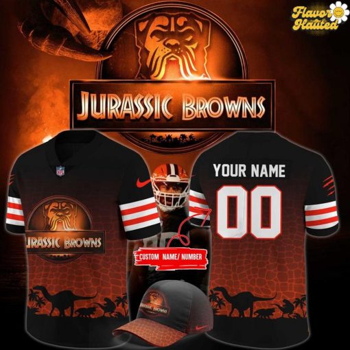 Cleveland Browns Jurassic Park 2025 Special Football Jersey